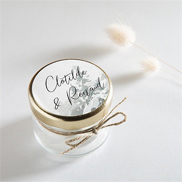 Sticker mariage montagnes - Mise en situation