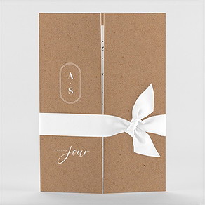 Faire-part mariage notre absolu