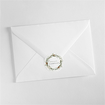 Sticker naissance douceur d'hiver - Mise en situation