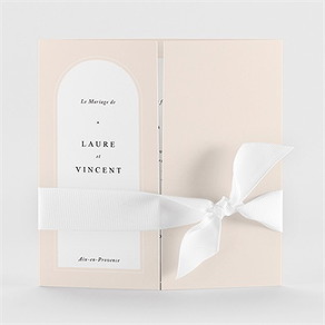 Faire-part mariage volupté