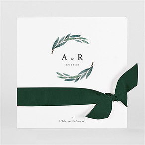 Faire-part mariage notre chemin