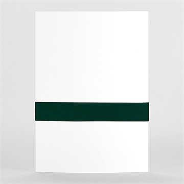 Faire-part mariage 100% création 2 volets - Vue de Dos