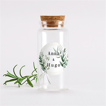 Mignonette mariage emeraude sticker