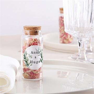 Mignonette mariage emeraude sticker - Mise en situation