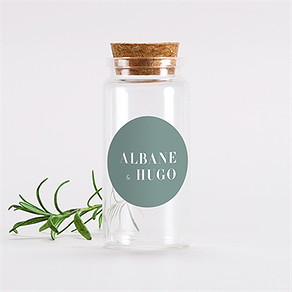 Mignonette mariage annonce sticker