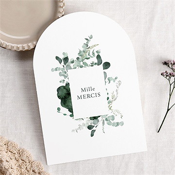 Remerciement mariage tendre murmure