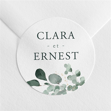 Sticker mariage tendre murmure - Mise en situation