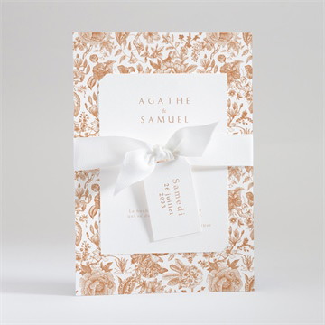 Faire-part mariage passionnément