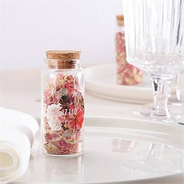 Mignonette mariage floral sticker - Mise en situation