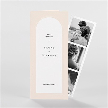 Remerciement mariage volupté