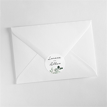 Sticker mariage pastel - Mise en situation