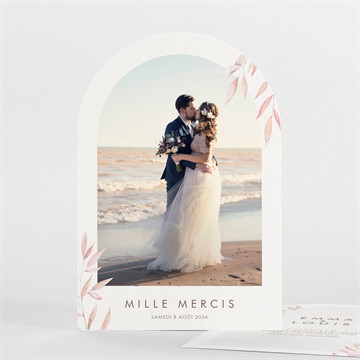 Remerciement mariage notre lien argent