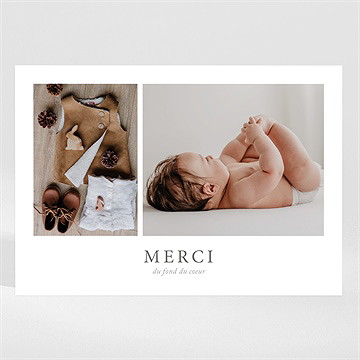 Remerciement naissance fenêtre sur la vie magnet