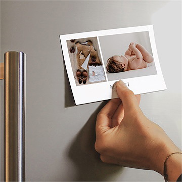 Remerciement naissance fenêtre sur la vie magnet - Mise en situation