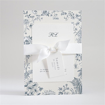 Faire-part mariage tropiques