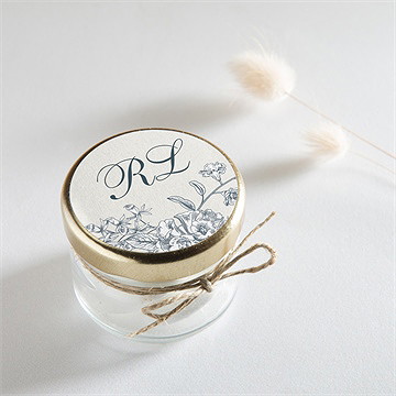 Sticker mariage tropiques