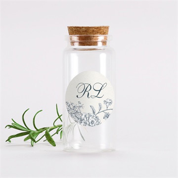 Mignonette mariage tropiques dorure