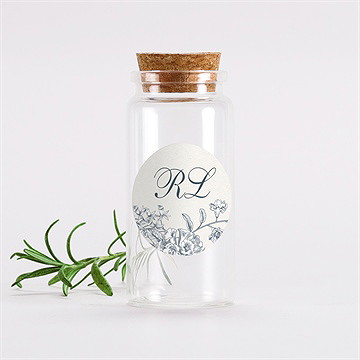 Mignonette mariage tropiques sticker