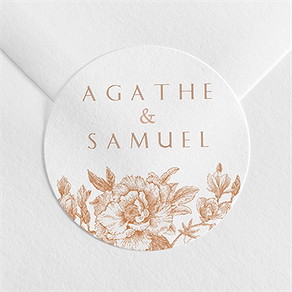 Sticker mariage passionnément