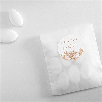 Sticker mariage passionnément - Mise en situation