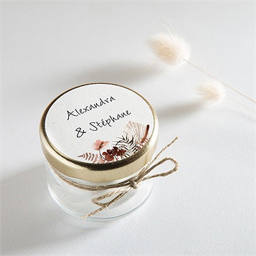 Sticker mariage pampa - Mise en situation