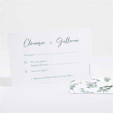 Carton réponse mariage lyrisme