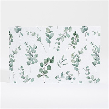 Carton réponse mariage lyrisme - Dos du carton