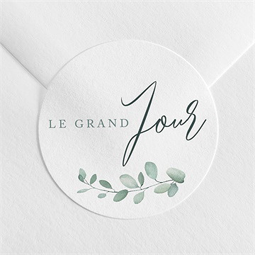 Sticker mariage lyrisme - Mise en situation