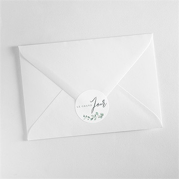 Sticker mariage lyrisme - Mise en situation