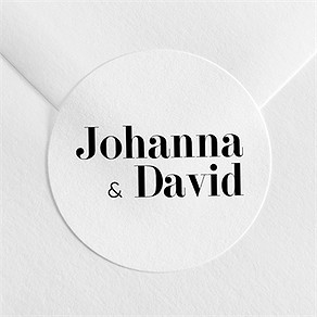 Sticker mariage tendance