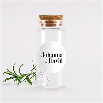 Mignonette mariage tendance sticker