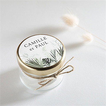 Sticker mariage tropical - Mise en situation