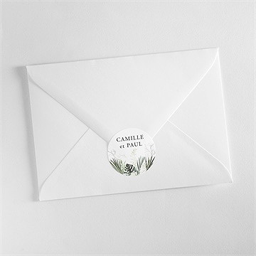 Sticker mariage tropical - Mise en situation