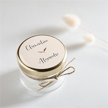 Sticker mariage virevoltant - Mise en situation