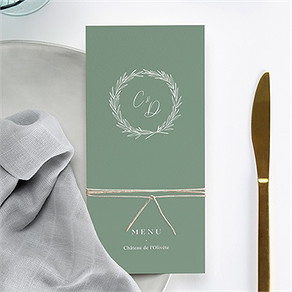 Menu mariage tout pour toi