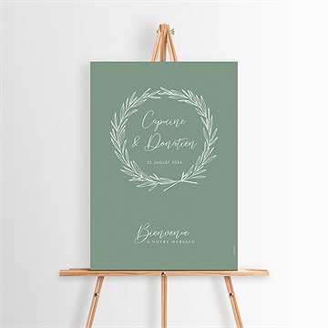 Panneau bienvenue tout pour toi - Mise en situation