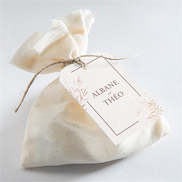 Etiquette mariage poésie boheme - Mise en situation