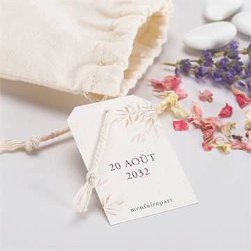 Pochon mariage  poésie boheme - Mise en situation