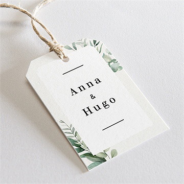 Etiquette mariage emeraude