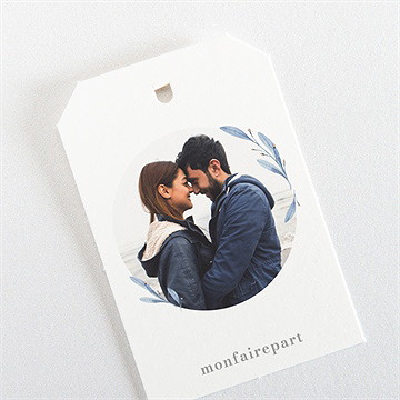 Etiquette mariage pureté - Dos de l'étiquette