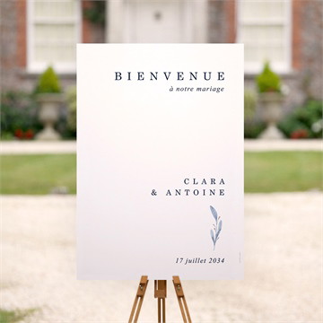 Panneau bienvenue pureté