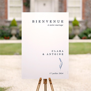 Panneau bienvenue pureté