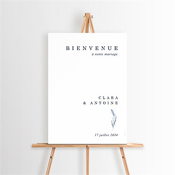 Panneau bienvenue pureté - Mise en situation