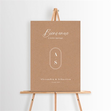 Panneau bienvenue notre absolu