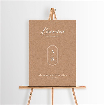 Panneau bienvenue notre absolu