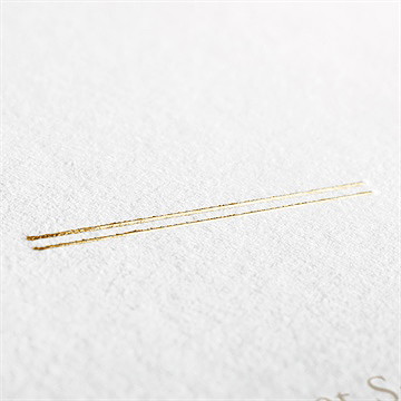 Faire-part mariage délicatesse végétale plié - Détail du dos du faire-part