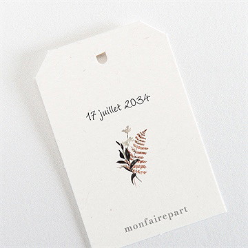 Pochon mariage  pampa - Mise en situation