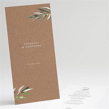 Menu mariage provençal