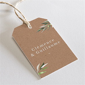 Etiquette mariage provençal