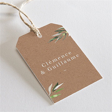 Etiquette mariage provençal